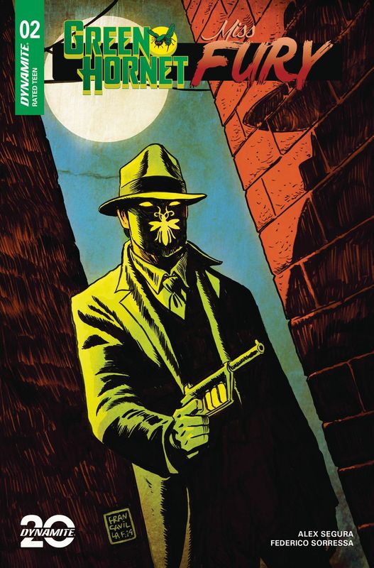 GREEN HORNET MISS FURY #2 CVR A FRANCAVILLA DYNAMITE                                                                                               (5th February 2025)