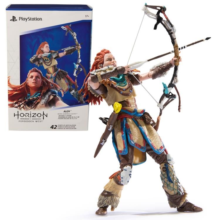 Spin Master Playstation Horizon Forbidden West The Shapes Collection Aloy (Nora Huntress)