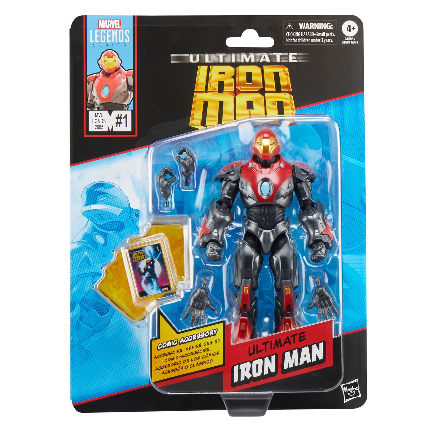 Marvel Legends Comic Inspired Wave Ultimate Iron Man Action Figure