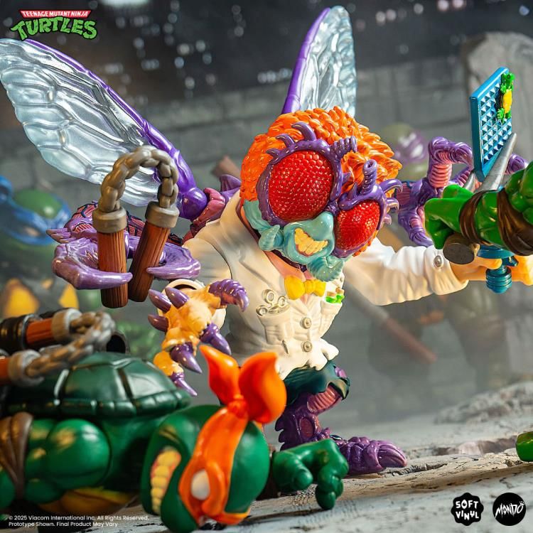 **PRE ORDER** Mondo Teenage Mutant Ninja Turtles Baxter Stockman Soft Vinyl Figure