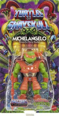 Masters of the Universe Origins Turtles of Grayskull Michelangelo (New Version) Action Figure