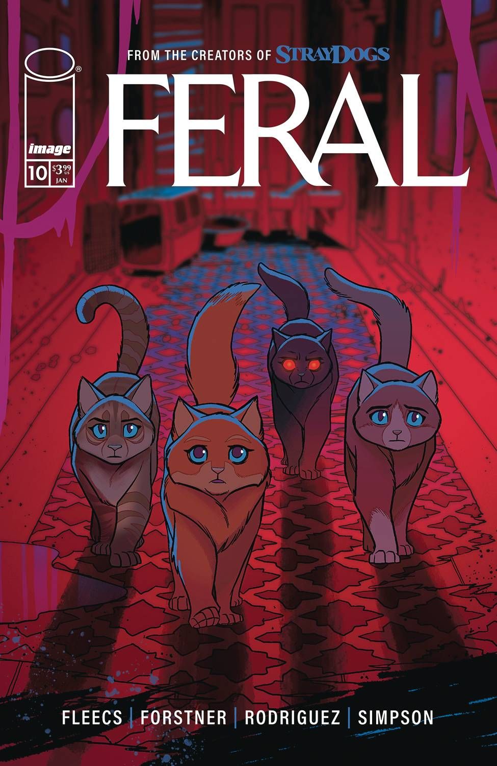 FERAL #10 CVR A FLEECS & FORSTNER IMAGE COMICS                                                                                               (12th February 2025)