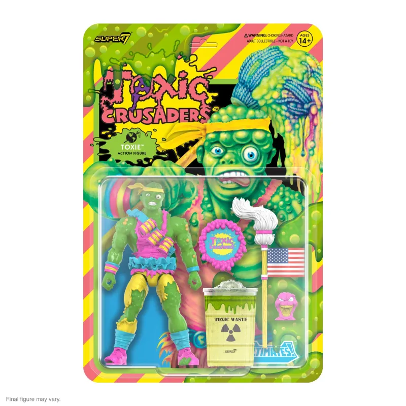 Super7 Toxic Crusader ULTIMATES! Toxie (Slime Glow)