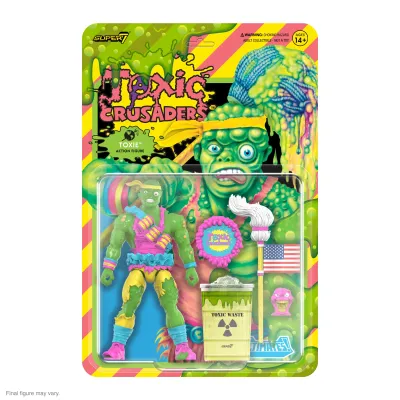 Super7 Toxic Crusader ULTIMATES! Toxie (Slime Glow)
