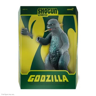Super7 TOHO GODZILLA Ultimates Shogun Godzilla (Green Metallic Hawaii)