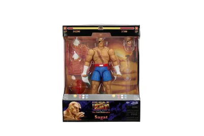 ***PRE-ORDER*** JADA TOYS Ultra Street Fighter II Sagat 6-Inch Action Figure