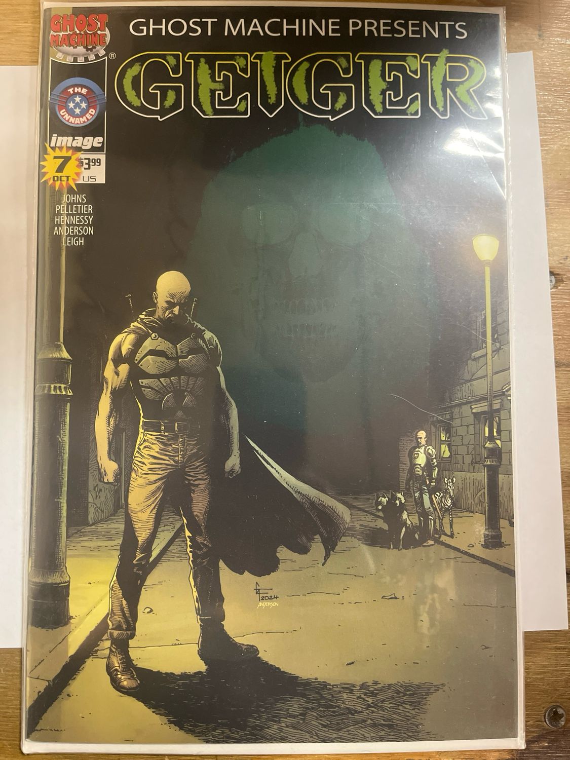 GEIGER #7 CVR A FRANK & ANDERSON IMAGE COMICS                                                                                       (9th October 2024)