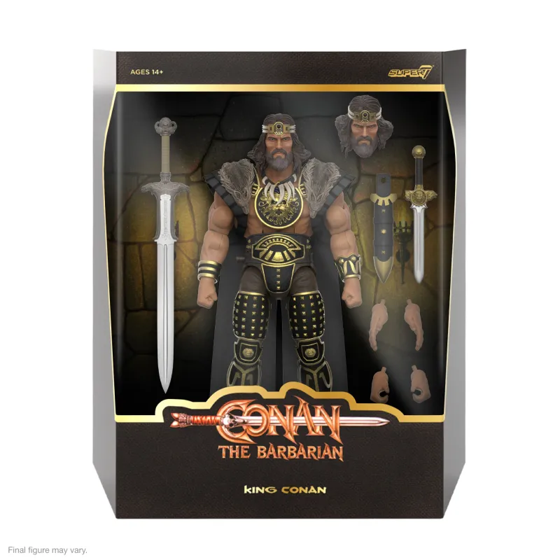 Super7 Conan the Barbarian Ultimates Wave 4 King Conan Action Figure