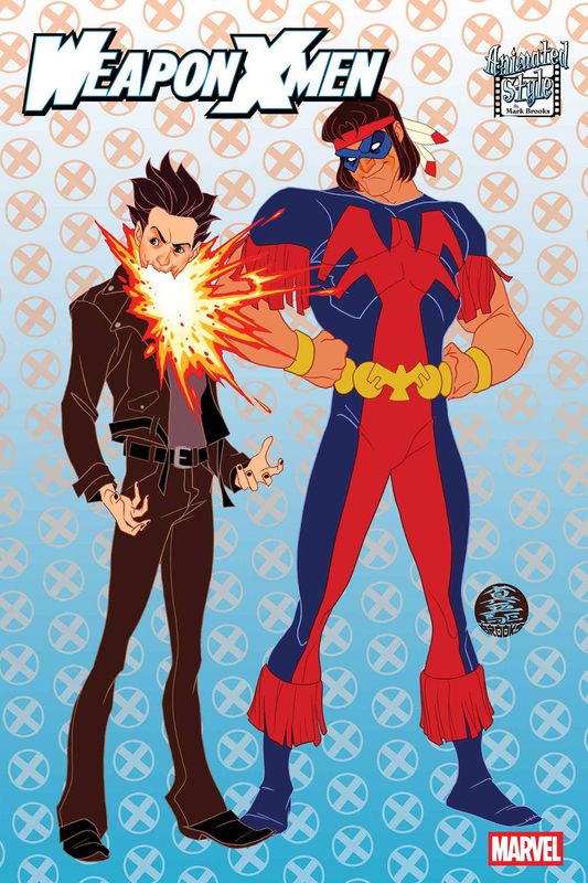 WEAPON X-MEN #1 (OF 5) MARK BROOKS ANIMATED-STYLE VAR MARVEL COMICS  (19th February 2025)