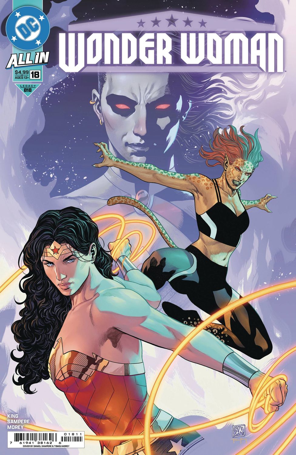 WONDER WOMAN #18 CVR A DANIEL SAMPERE DC COMICS (19th February 2025)