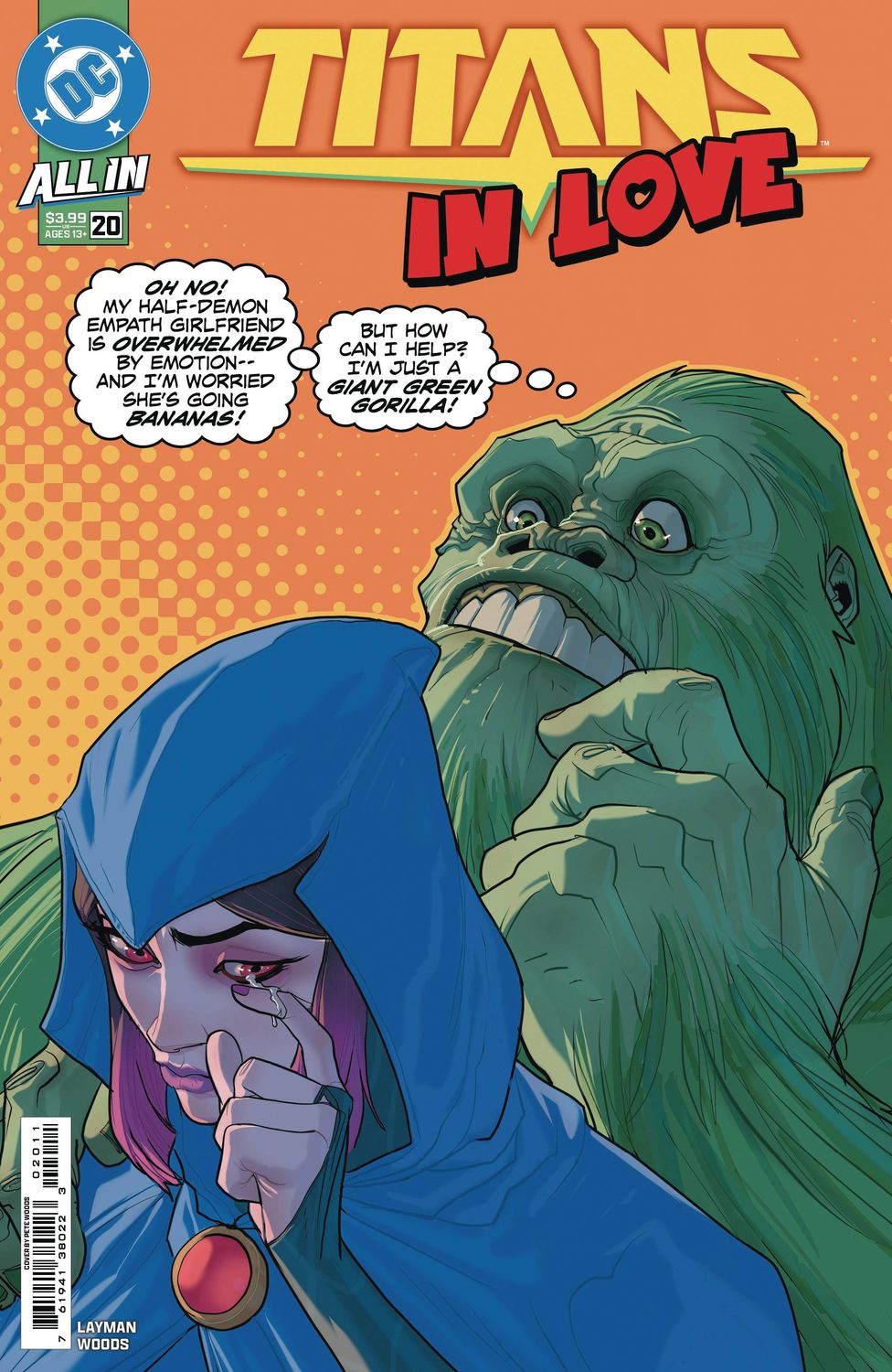 TITANS #20 CVR A PETE WOODS DC COMICS (19th February 2025)