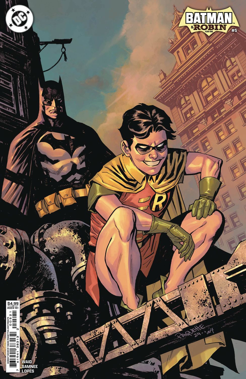 BATMAN & ROBIN YEAR ONE #5 (OF 12) CVR B YANICK PAQUETTE CSV DC COMICS (19th February 2025)
