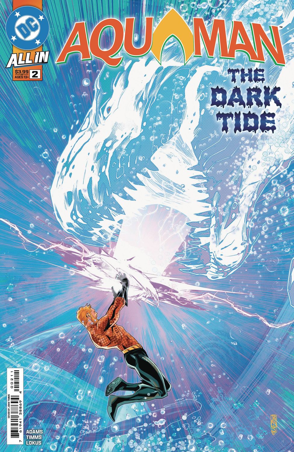 AQUAMAN #2 CVR A JOHN TIMMS DC COMICS (19th February 2025)