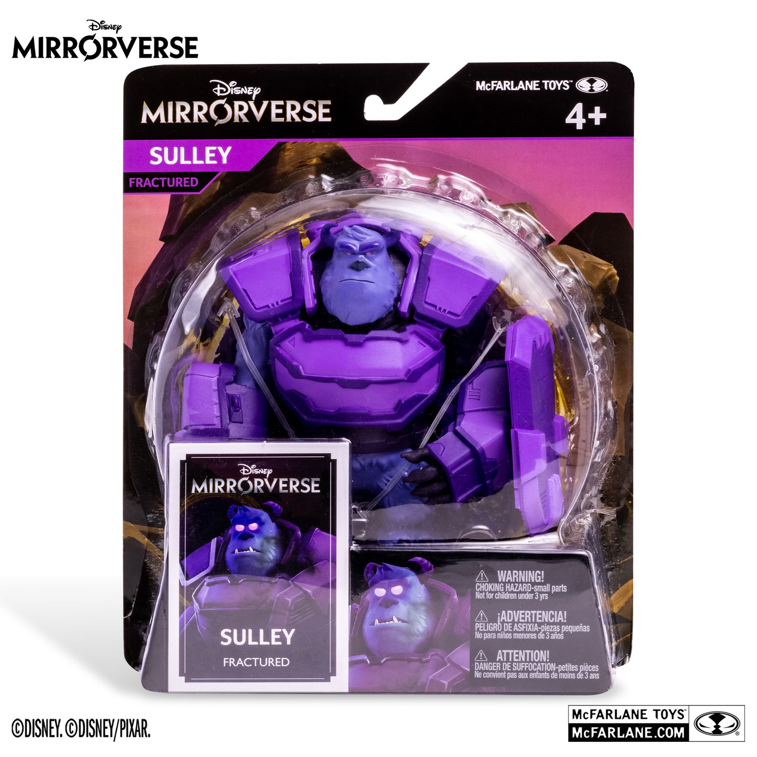 McFarlane Toys 5" Disney Mirrorverse Wave 2 Sulley Fractured