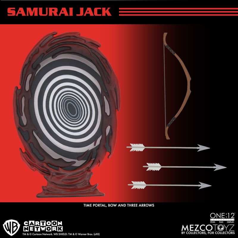 PRE ORDER** MEZCO ONE:12 COLLECTIVE Samurai Jack Deluxe Edition
