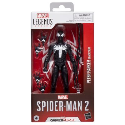 ***PRE-ORDER*** Marvel Legends Series Gamerverse Peter Parker Black Suit Spider-Man Action Figure