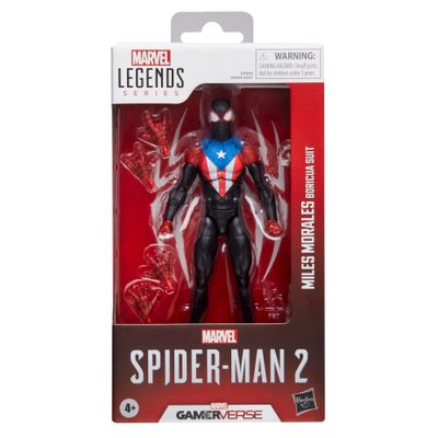 Marvel Legends Series Gamerverse Miles Morales Boricua Suit Spider-Man Action Figure