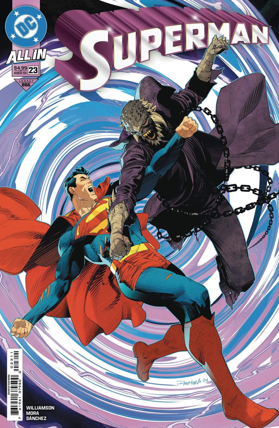 SUPERMAN #23 CVR A DAN MORA DC COMICS (26th February 2025)