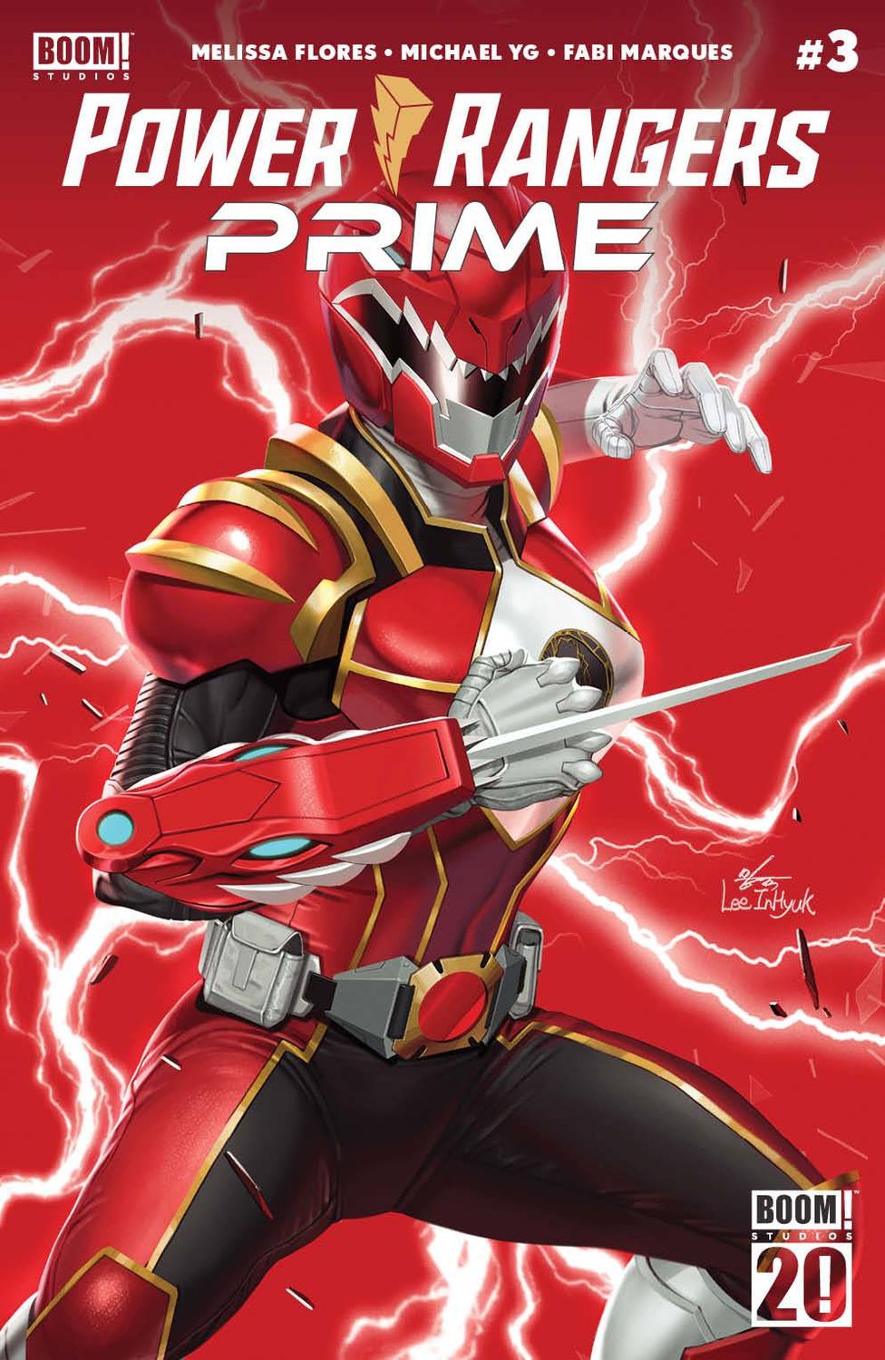 POWER RANGERS PRIME #3 CVR C ANNIVERSARY VAR LEE BOOM! STUDIOS COMICS (26th February 2025)
