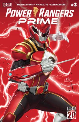 POWER RANGERS PRIME #3 CVR C ANNIVERSARY VAR LEE BOOM! STUDIOS COMICS (26th February 2025)