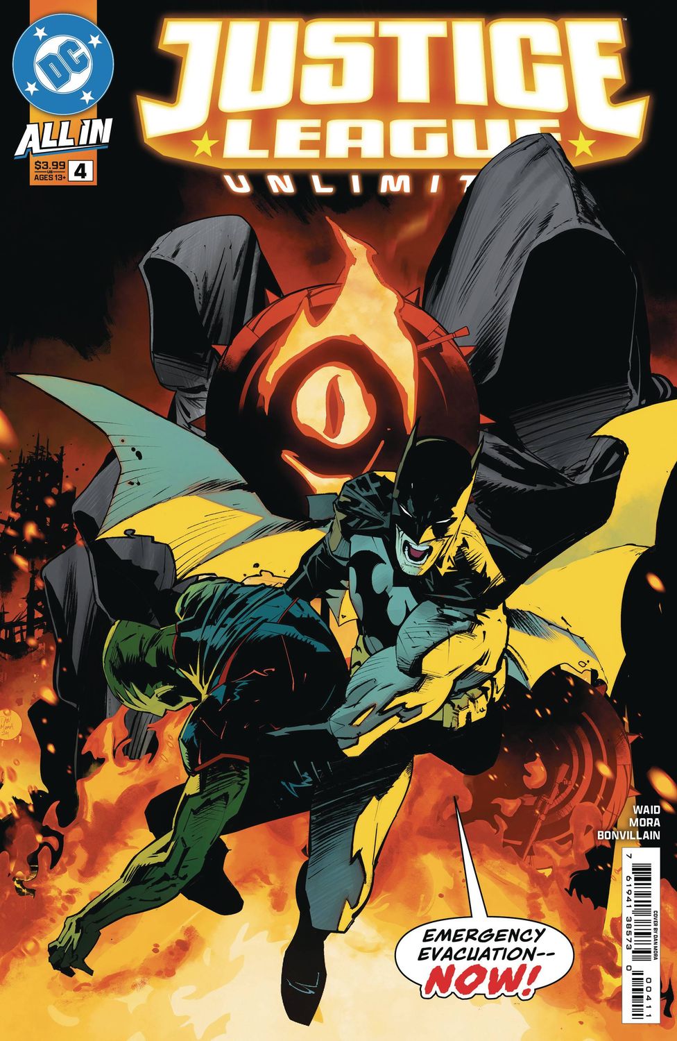JUSTICE LEAGUE UNLIMITED #4 CVR A DAN MORA DC COMICS (26th February 2025)