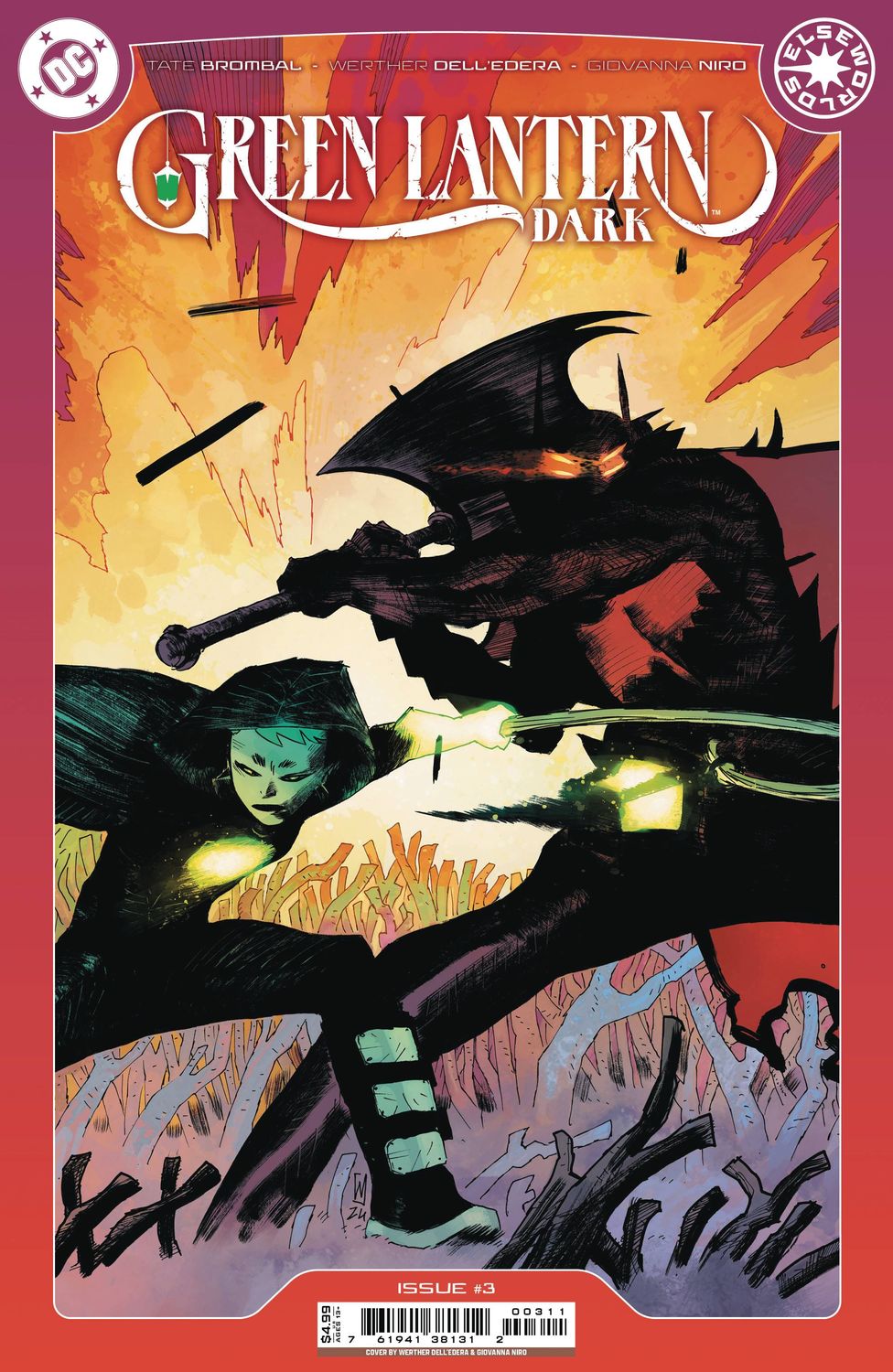 GREEN LANTERN DARK #3 (OF 7) CVR A WERTHER DELL EDERA DC COMICS (26th February 2025)