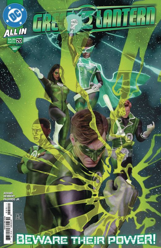 GREEN LANTERN #20 CVR A ARIEL COLON DC COMICS (26th February 2025)