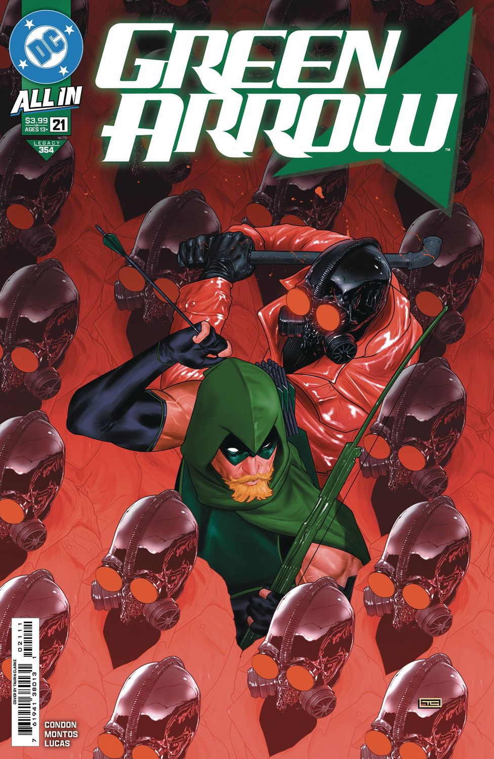 GREEN ARROW #21 CVR A TAURIN CLARKE DC COMICS (26th February 2025)