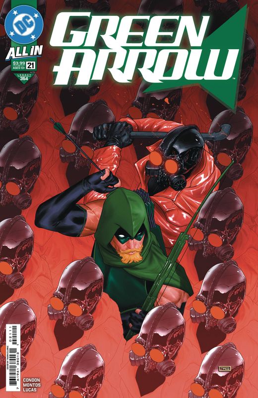 GREEN ARROW #21 CVR A TAURIN CLARKE DC COMICS (26th February 2025)