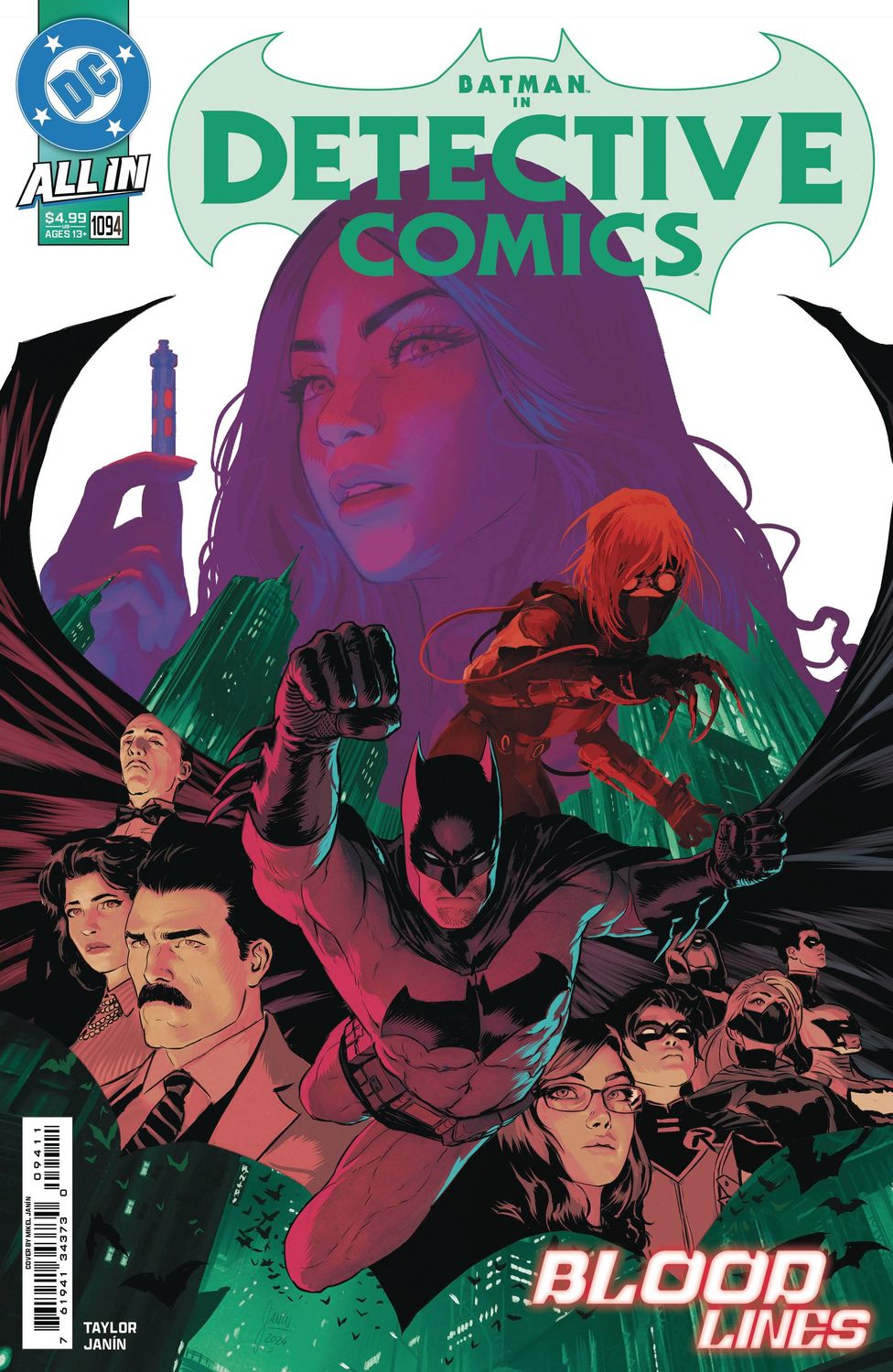 DETECTIVE COMICS #1094 CVR A MIKEL JANIN DC COMICS (26th February 2025)