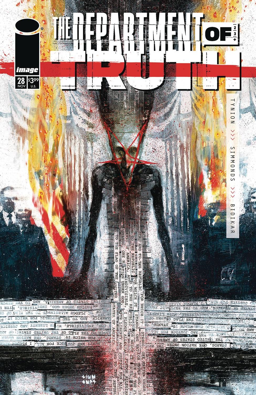 DEPARTMENT OF TRUTH #28 CVR A SIMMONDS (MR) IMAGE COMICS (26th February 2025)