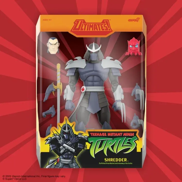**PRE ORDER** Super7 TMNT Wave 13 Ultimates Shredder (Teenage Mutant Ninja Turtles)