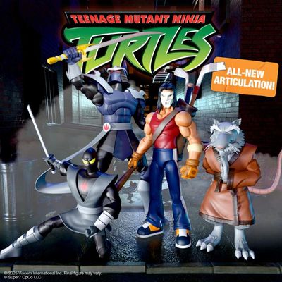 **PRE ORDER** Super7 TMNT Wave 13 Ultimates SET OF 4 Action Figures (Teenage Mutant Ninja Turtles)