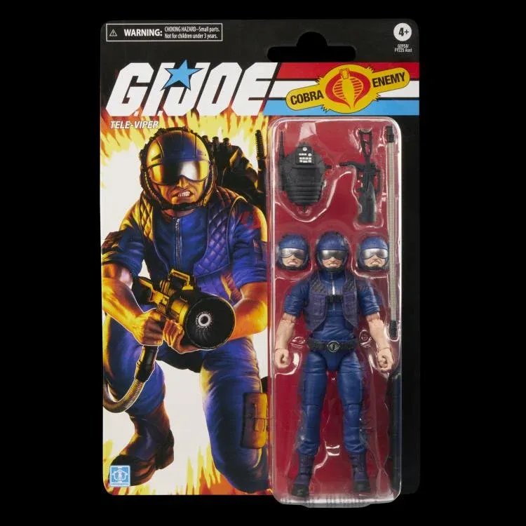 ***PRE ORDER*** G.I. Joe Classified Series Retro Collection Tele-Viper Action Figure