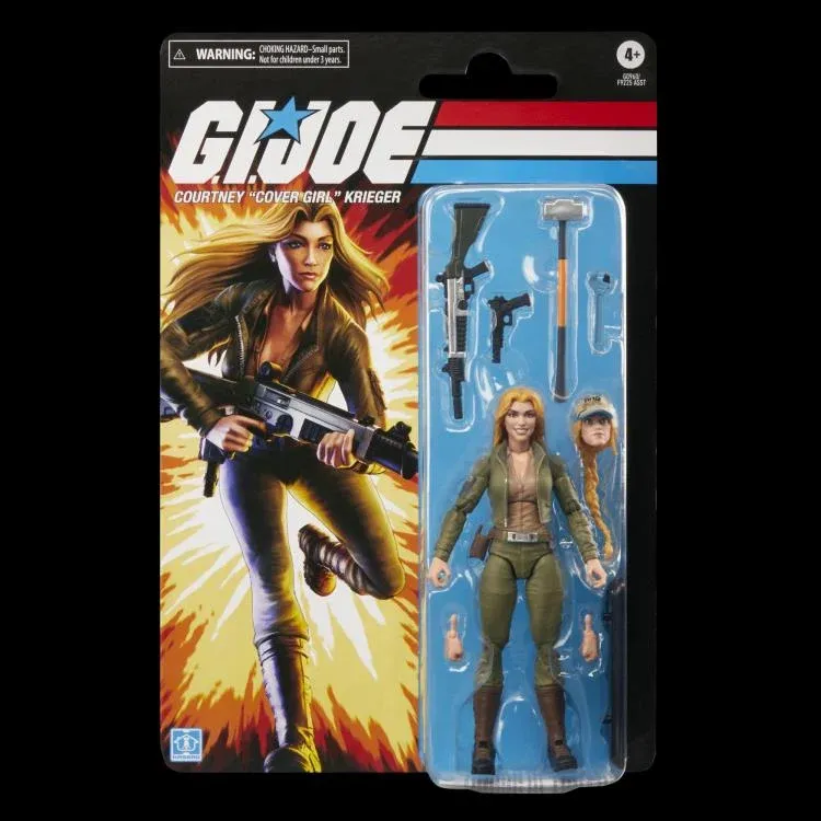 ***PRE ORDER*** G.I. Joe Classified Series Retro Collection Cover Girl Action Figure
