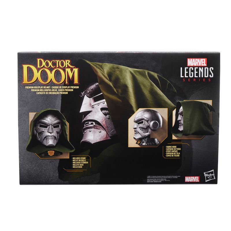 Marvel Legends Fantastic Four Premium Doctor Doom Roleplay Helmet