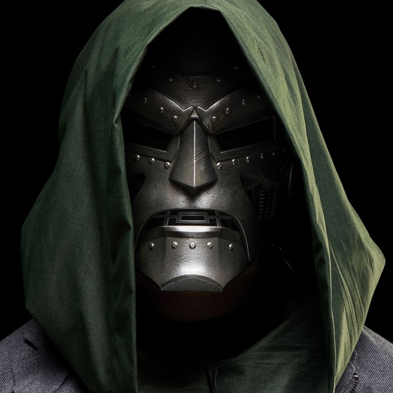 Marvel Legends Fantastic Four Premium Doctor Doom Roleplay Helmet