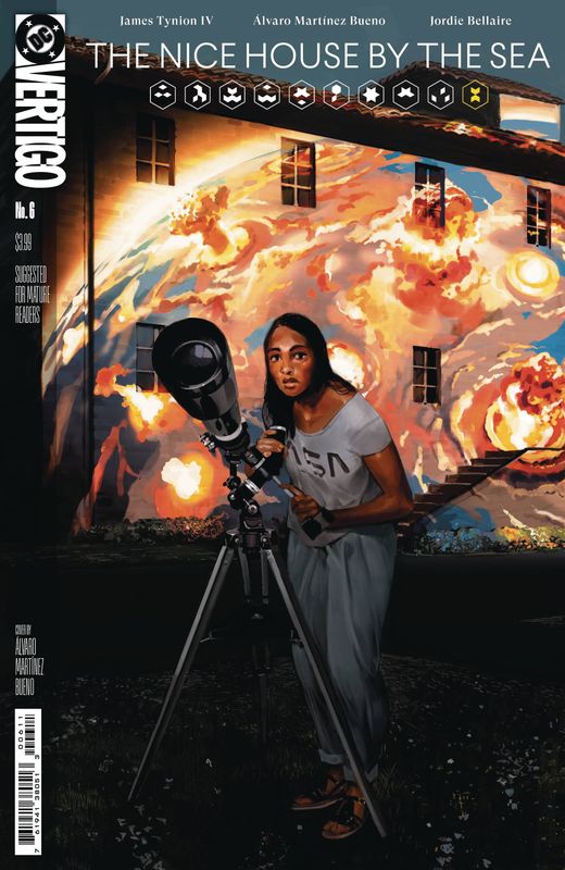 NICE HOUSE BY THE SEA #6 (OF 12) CVR A ALVARO MARTINEZ BUENO DC COMICS (5th March 2025) NICE HOUSE BY THE SEA #6 (OF 12) CVR A ALVARO MARTINEZ BUENO DC COMICS (5th March 2025)