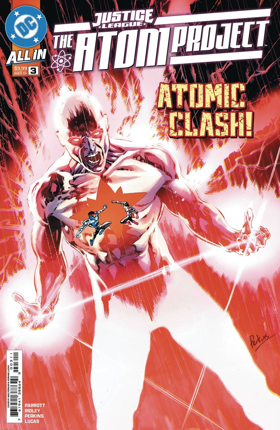 JUSTICE LEAGUE THE ATOM PROJECT #3 (OF 6) CVR A MIKE PERKINS DC COMICS (5th March 2025)