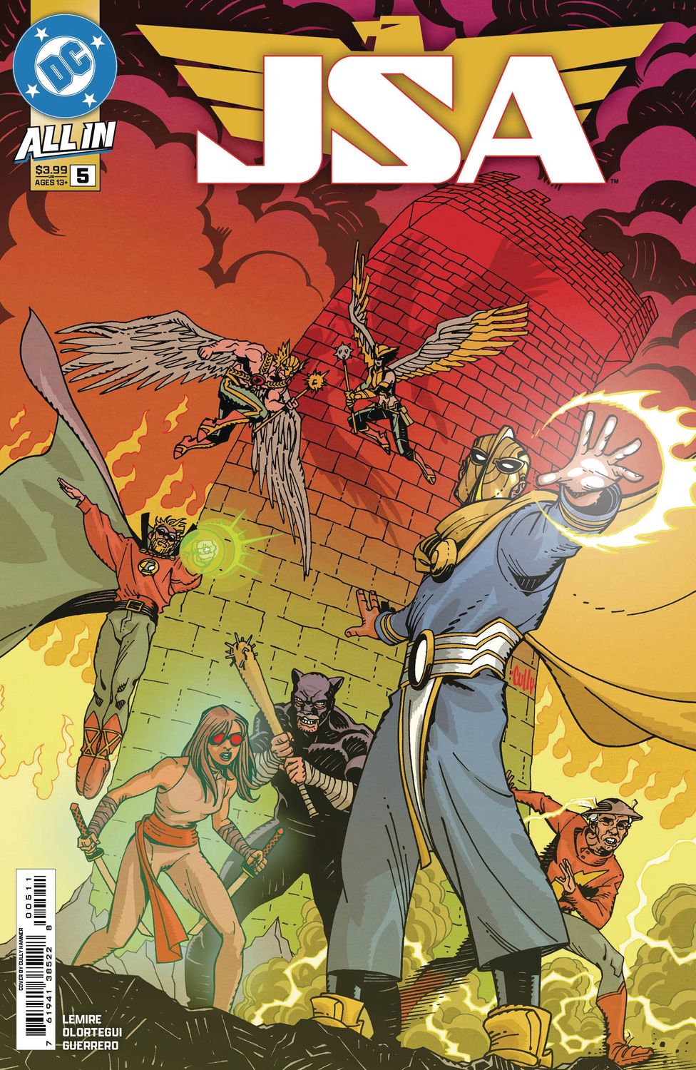 JSA #5 CVR A CULLY HAMNER DC COMICS (5th March 2025)