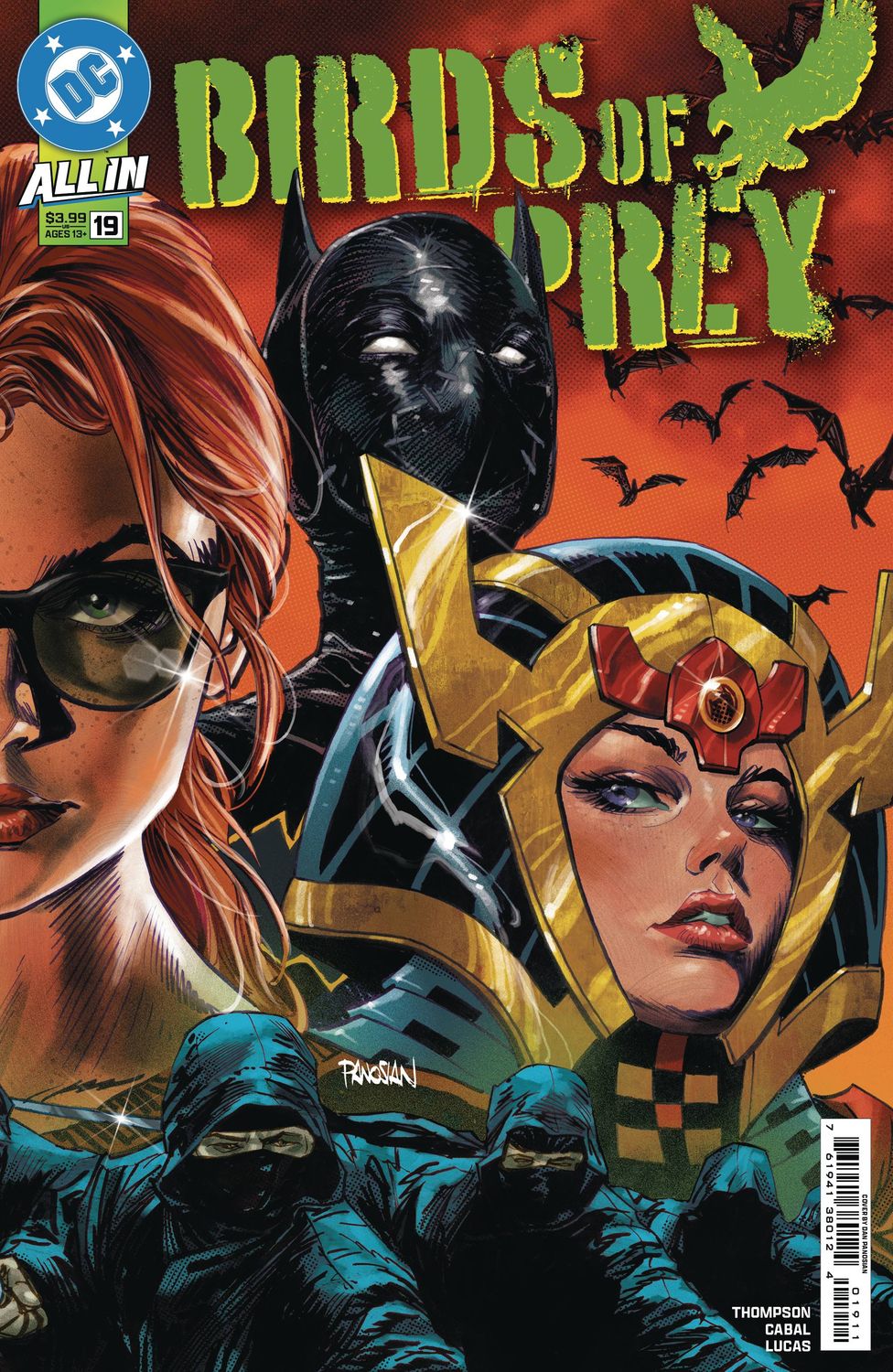 BIRDS OF PREY #19 CVR A DAN PANOSIAN DC COMICS (5th March 2025)