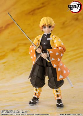 ***PRE-ORDER*** Bandai Demon Slayer: Kimetsu no Yaiba S.H. Figuarts Zenitsu Agatsuma