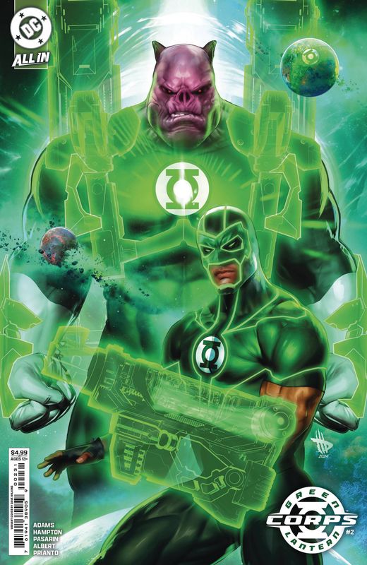 GREEN LANTERN CORPS #2 CVR B DAVE WILKINS CSV DC COMICS (12th March 2025)