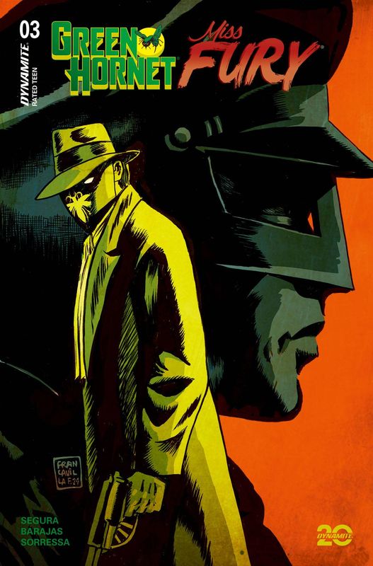 GREEN HORNET MISS FURY #3 CVR A FRANCAVILLA DYNAMITE (12th March 2025)