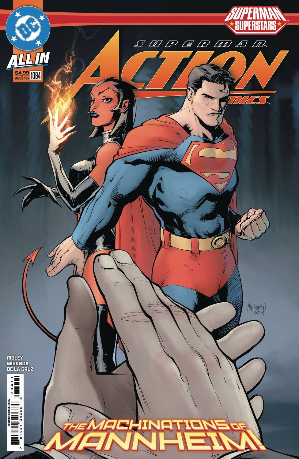 ACTION COMICS #1084 CVR A GLEB MELNIKOV DC COMICS (12th March 2025)