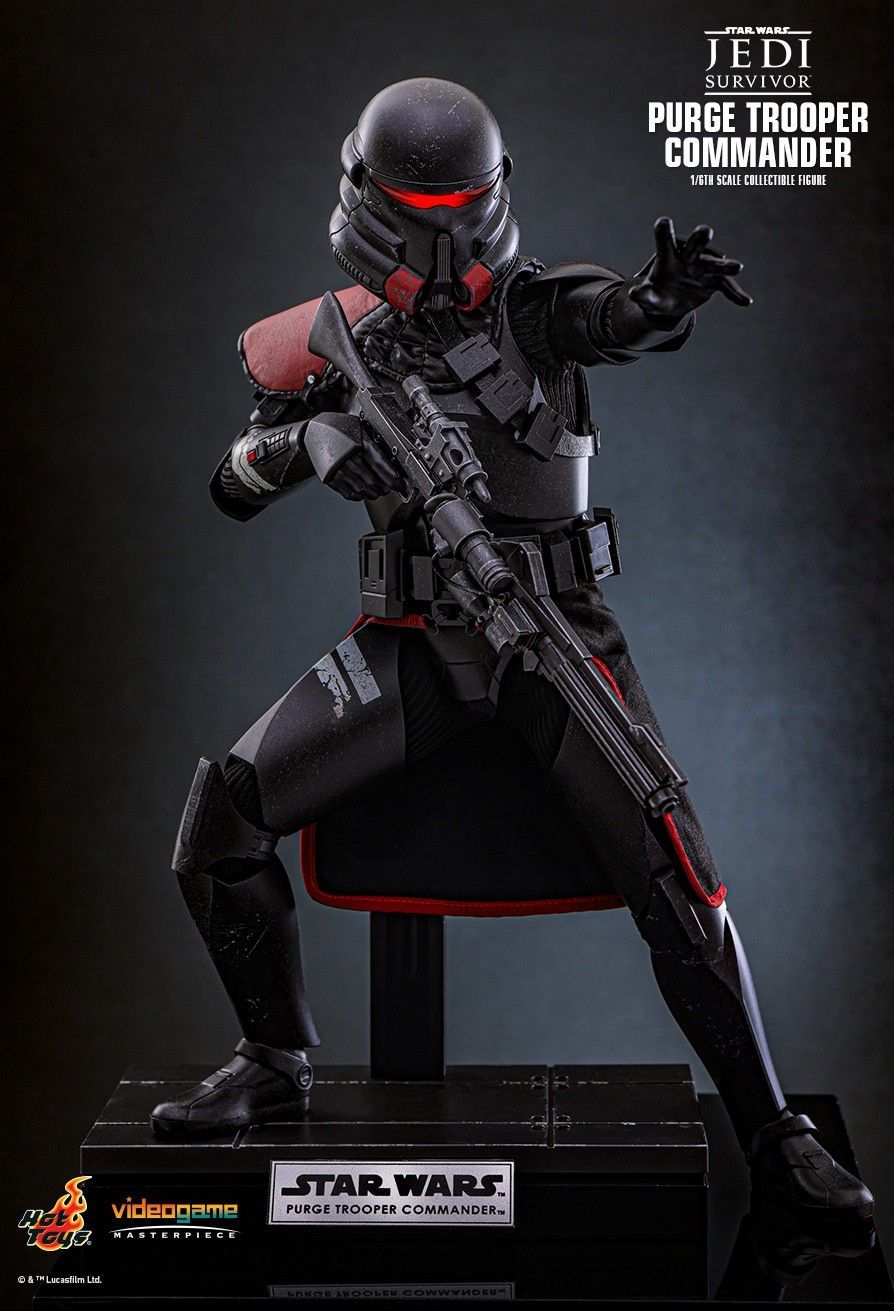 Hot Toys Star Wars Purge Trooper Commander (Jedi: Survivor) 1/6 SCALE FIGURE (LTD Edition C&C UK Exclusive)