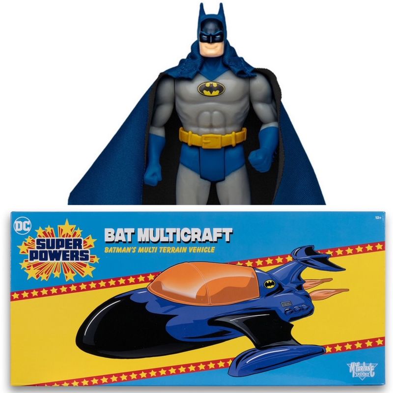 DC SUPER POWERS 5" Scale The Bat Multicraft Vehicle with Batman Action Figure