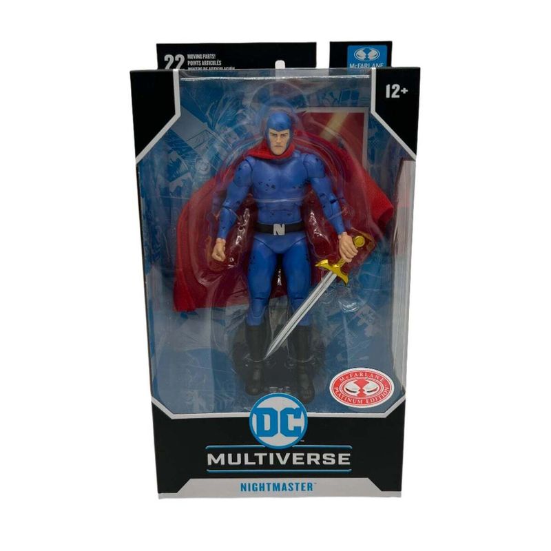 MCFARLANE TOYS 7" DC MULTIVERSE Nightmaster (Shadowpact) (RED PLATINUM CHASE)