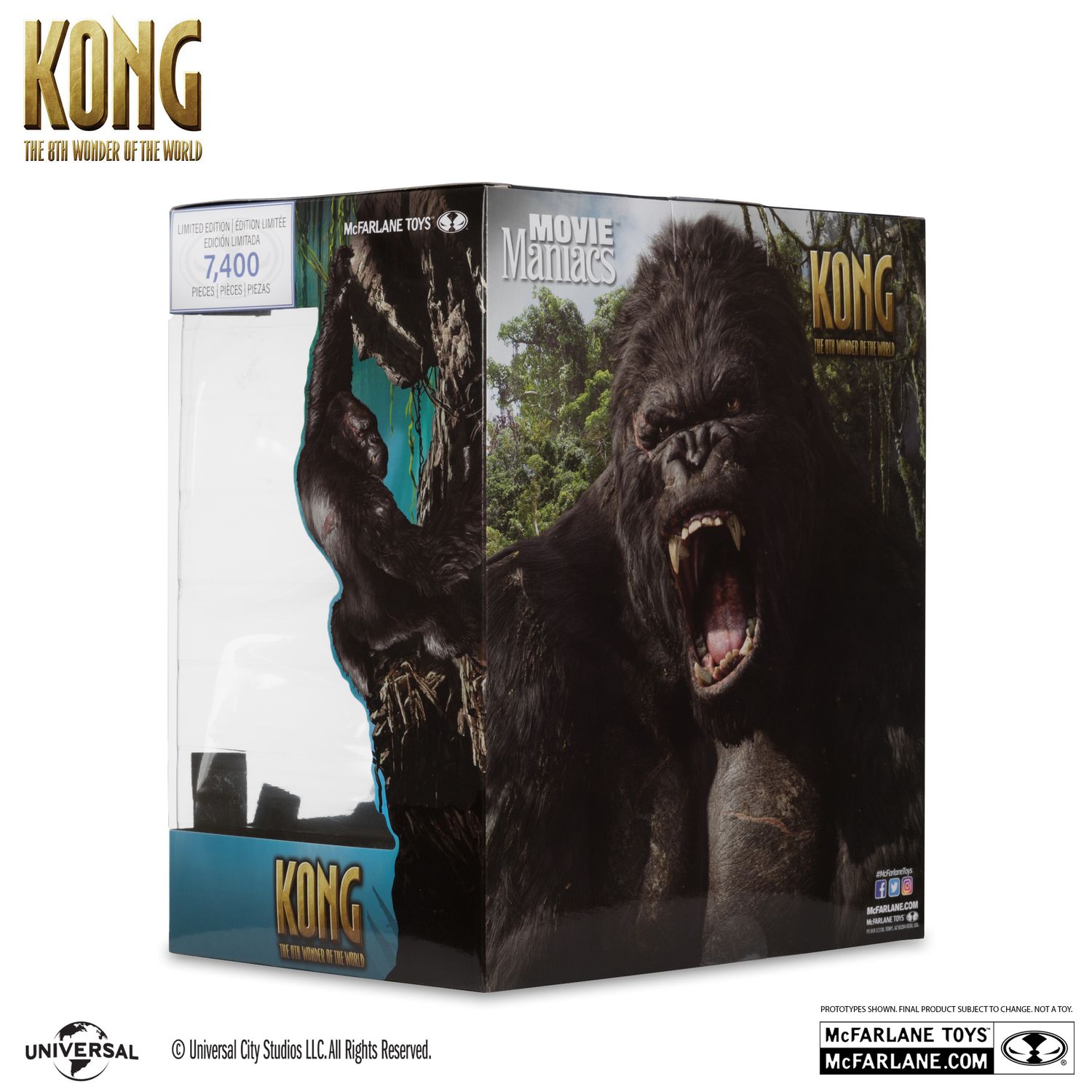 SF・ファンタジー・ホラー McFarlane Toys/KING KONG Mcfarlane Toys King Kong With Stand No Box | eBay UK