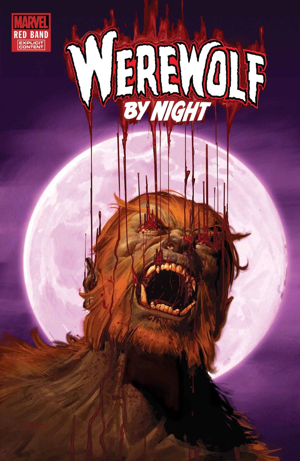 WEREWOLF BY NIGHT RED BAND #8 (POLYBAG) MARVEL COMICS (19th March 2025)
